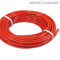 Pressure Tubing - 1/4", Nylon, red. Price per metre.