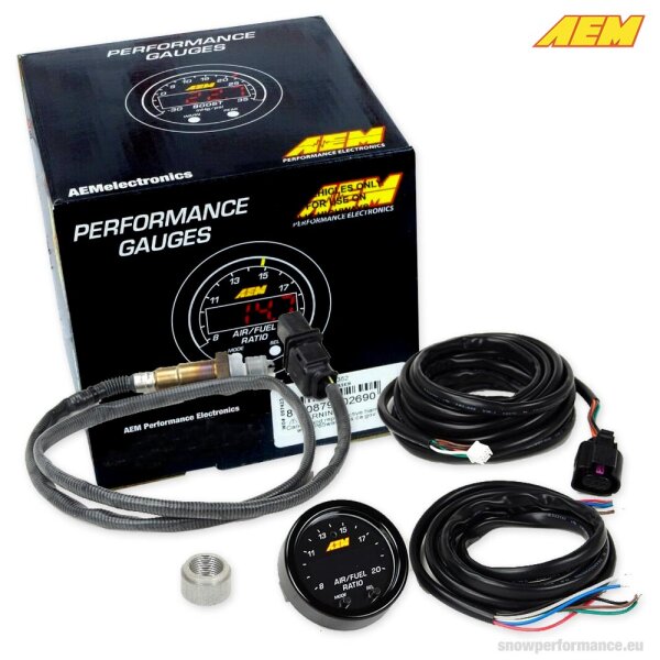 AEM XSeries UEGO AFR/Lambda Wideband Gauge Water Injection Snow