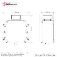 Water Injection 3l Reservoir with Fluid Level Switch