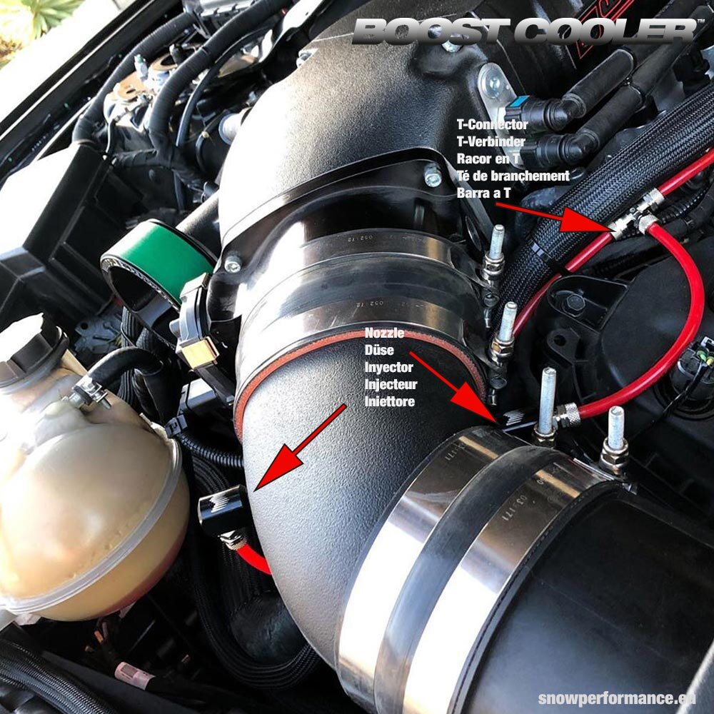 Water Injection Boost Cooler Dual Nozzle Upgrade Water Injection