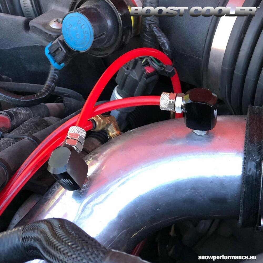 Water Methanol Injection Nozzle Holder, 90°, Aluminium