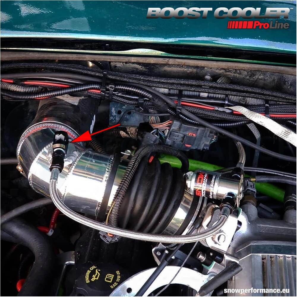 Water Methanol Injection Nozzle Holder, 90° ProLine Water Injection