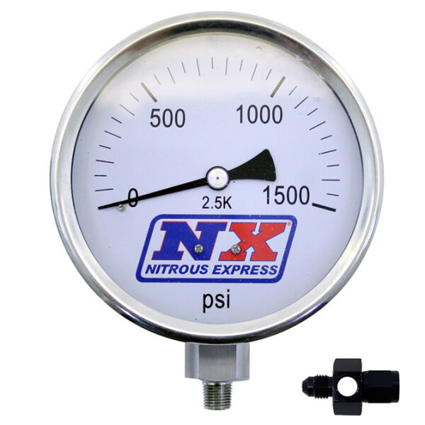 Nitrous Oxide Pressure Gauge - NX-15543