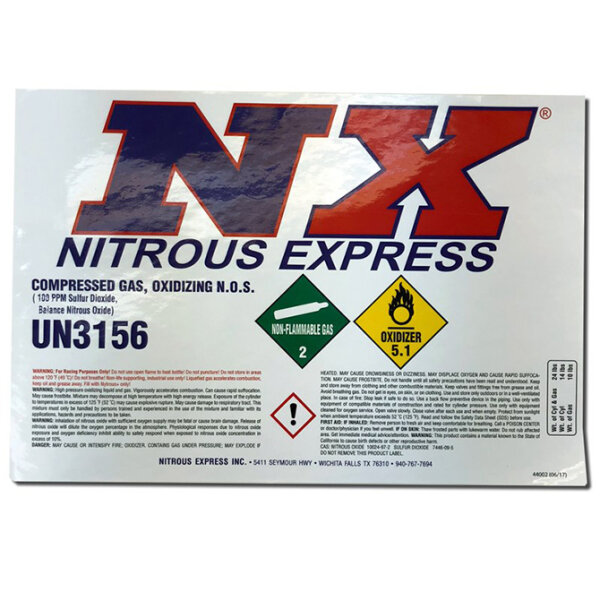 Nitrous Express Außenaufkleber - NX-15994