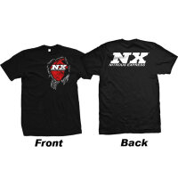 LARGE I HEART NX, BLACK T-SHIRT - NX-19118L